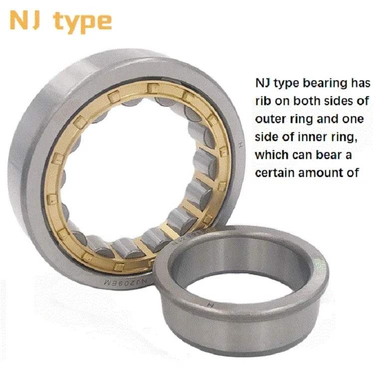 Series Cross Roller Bearing Single Row Full Complement Cylindrical Roller Bearings Ball Bearings