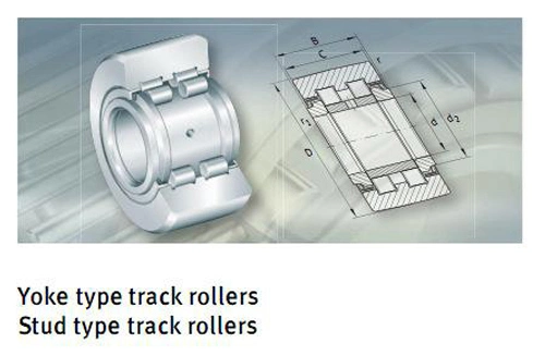 Cr8/Cr10/Cr12/Cr14/Cr16/Cr18/Cr20/Cr22/Cr24/Cr26/Cr28/Cr30 Inch Cam Follower Stud Type Curve Track Roller Bearings